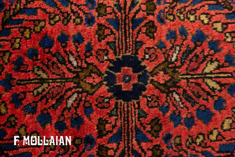 Pair of Antique Persian Small Saruk Rugs n°:53671899